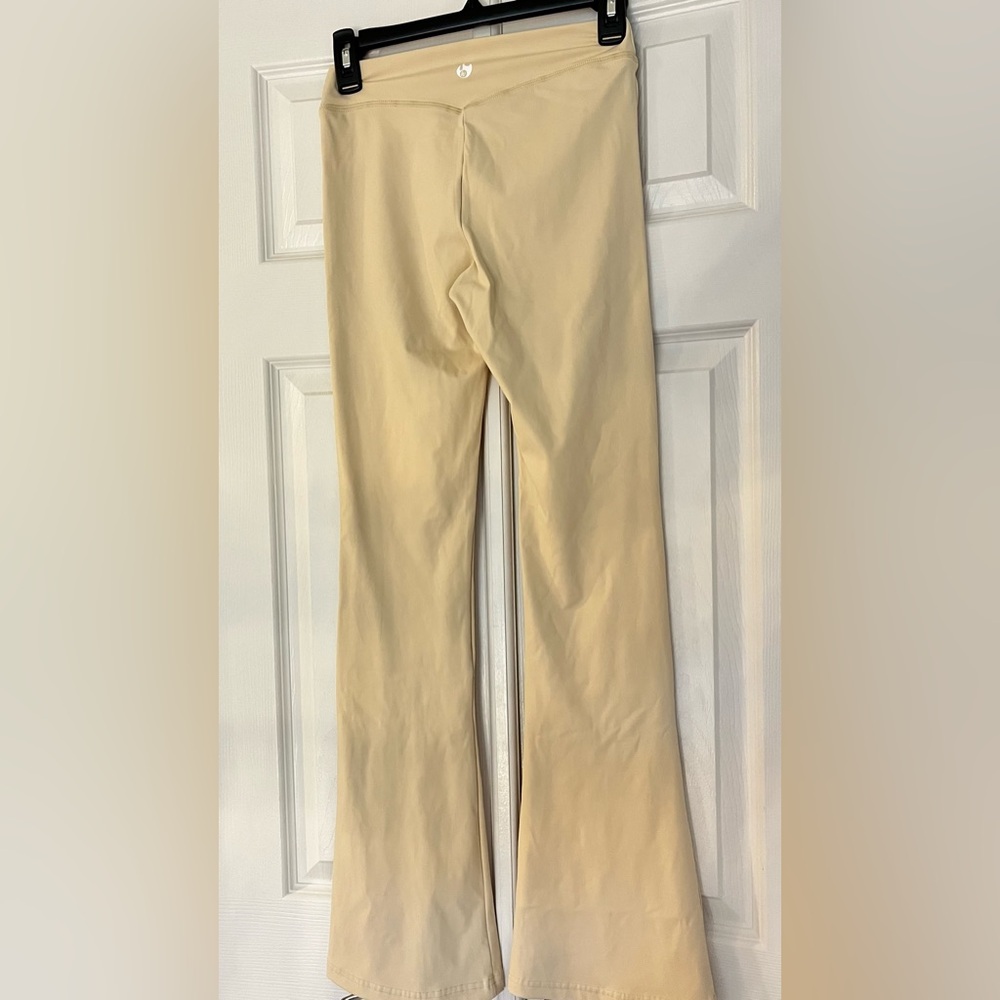 Cream Flared Pants - Picture 5 of 6